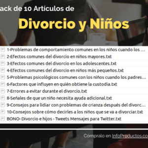Pack10Articulos-DivorsioYNinios-InfoProductos.com